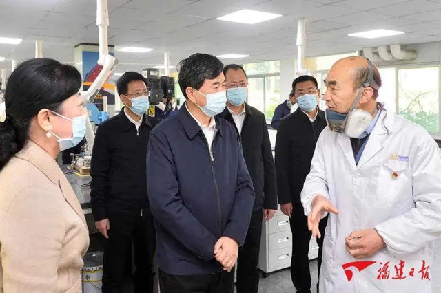 省委书记莅临信和调研，科技创新成就工业涂料单项冠军