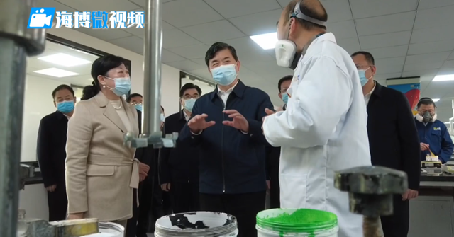省委书记莅临信和调研，科技创新成就工业涂料单项冠军