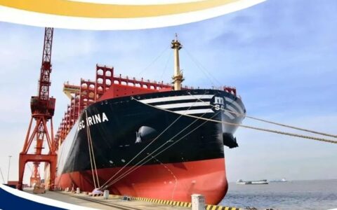佐敦助力24,300TEU世界最大箱船MSC IRINA试航