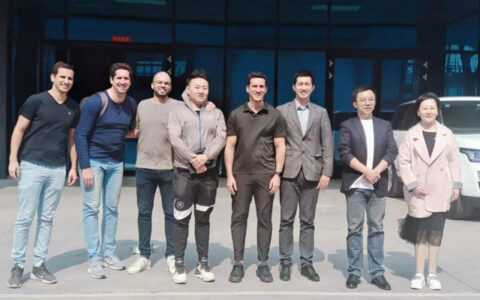 沃伦门窗山东基地迎来国际合作伙伴实地考察