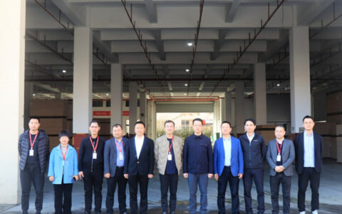 嘉善县委副书记、县长张锡锋一行到访大王椰嘉善工厂