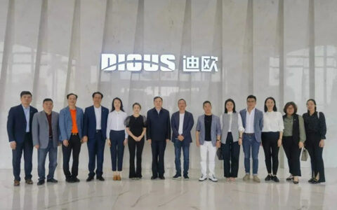 中国家具协会理事长徐祥楠一行莅临迪欧家具集团调研考察