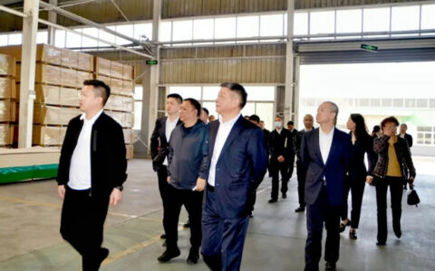 成都城投集团董事长郑尚钦视察调研千川木门