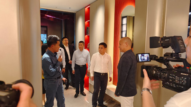 潮州市湘桥区委一行莅临法迪奥参观考察