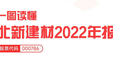 一图读懂北新建材2022年报 | 主营业务跑赢大市，战略稳健推进，高质量发展迈上新台阶