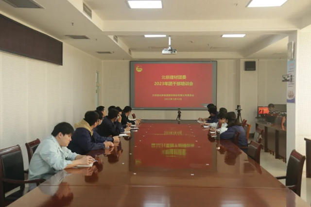 北新建材团委组织全级次团干部培训
