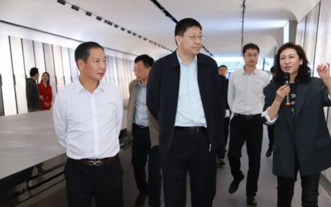佛山市委副书记、市长白涛一行莅临新明珠集团考察指导工作
