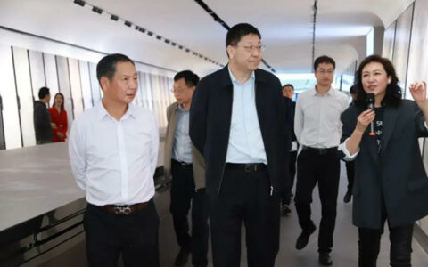 佛山市委副书记、市长白涛一行莅临新明珠集团考察指导工作