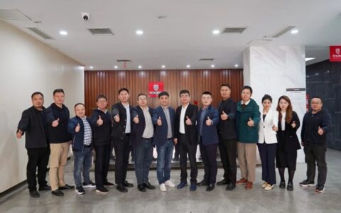 居然之家总裁王宁一行莅临世友总部参观指导