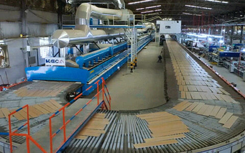 科达助力豪华陶瓷年产600万㎡高端木纹砖生产线投产