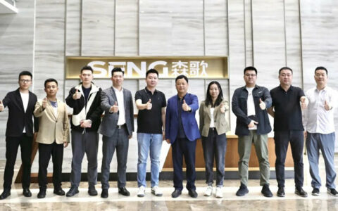 京东家电领导一行莅临森歌参观交流