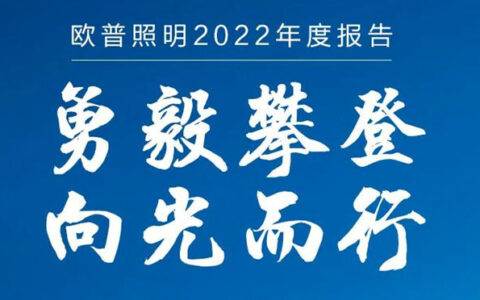 一图读懂欧普照明2022年度报告