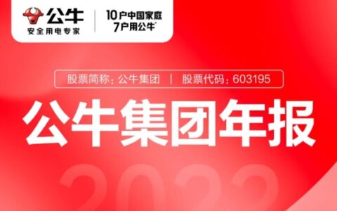 一图读懂 | 公牛集团2022年年报