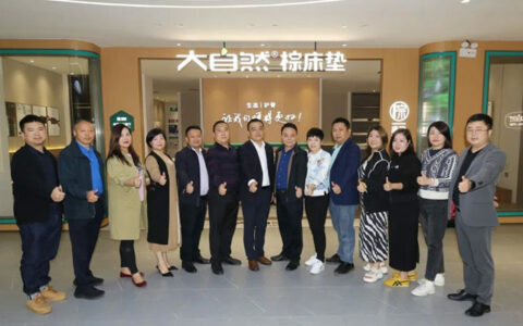 红树湾集团董事总经理谢咏忠一行莅临大自然参观考察