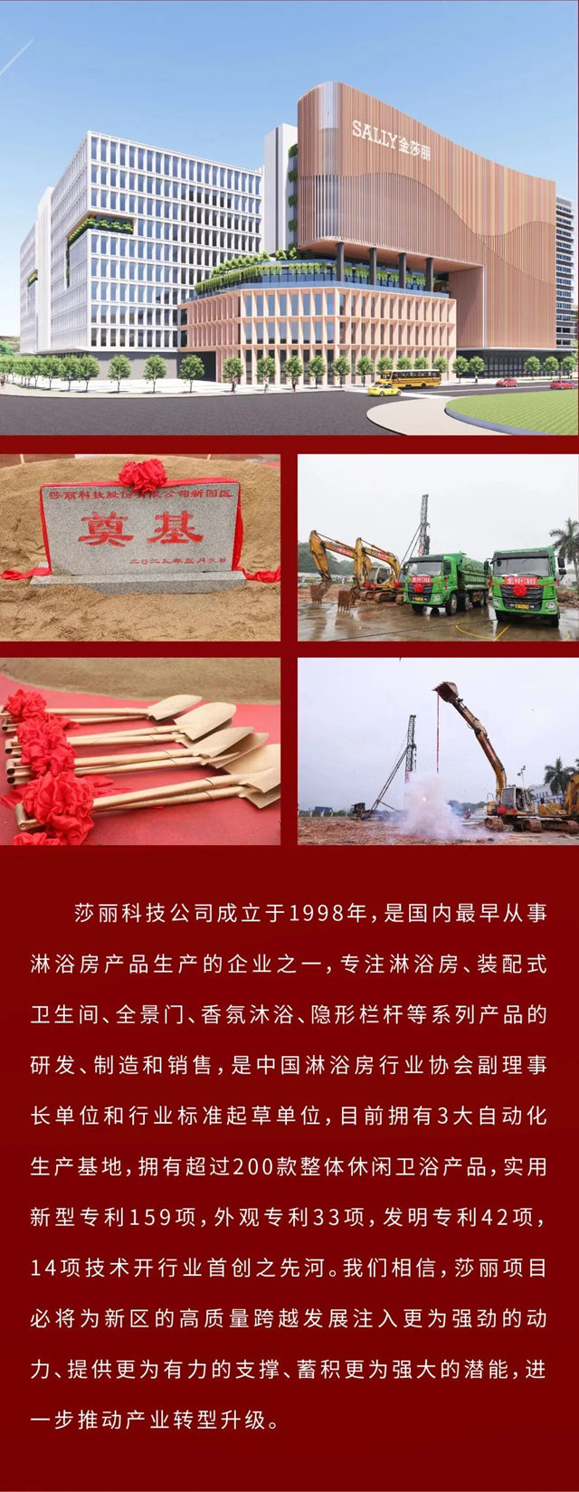 项目投资2亿元! 启航新征程，莎丽科技全新产业园奠基动工