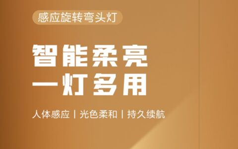 罗格朗感应旋转弯头灯，应你所需