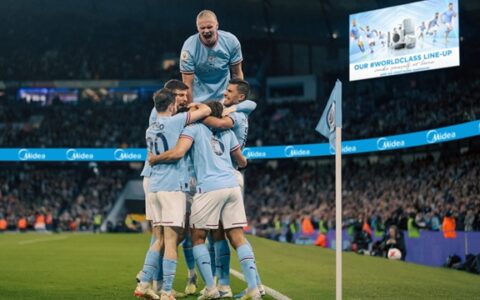 美的与曼城续约全球官方合作伙伴