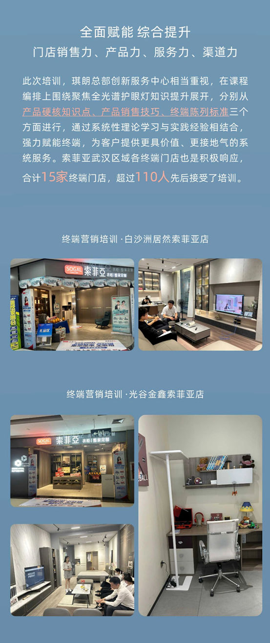 琪朗&索菲亚武汉区域终端营销培训会圆满收官