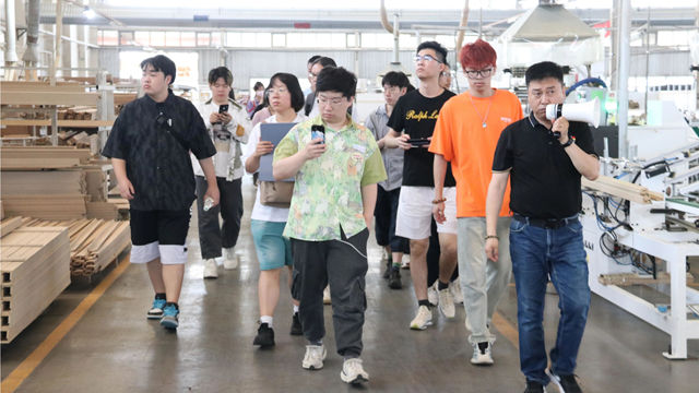 北京林业大学师生走进北京霍尔茨工厂，深化校企合作，促进产教融合