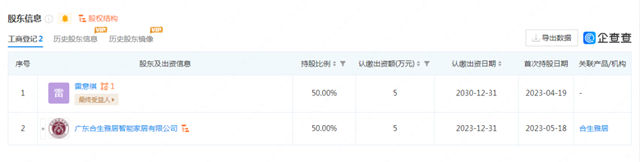 合生雅居收购入木三分家居50%股权