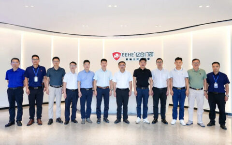 南海区委书记顾耀辉一行莅临亿合门窗调研工作