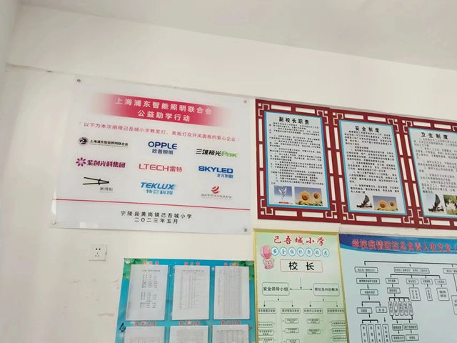上海浦东智能照明联合会“豫东光明公益助学行”圆满结束