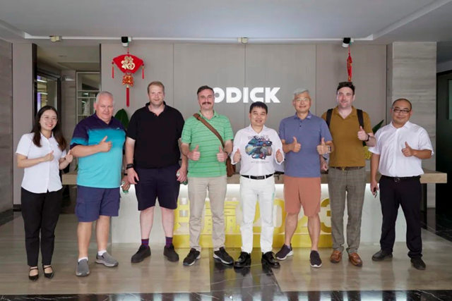 欧迪克门窗总部迎来爱尔兰考察团
