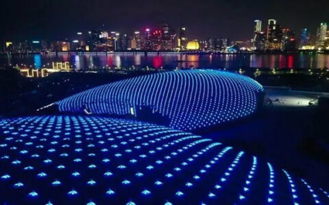 杭州亚运会倒计时80天，华艺照明闪耀杭州奥体中心亚运三馆！