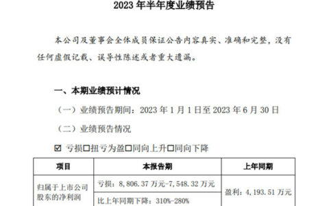 董秘换人！投资参股！金浦钛业预计上半年净亏损超过7500万元