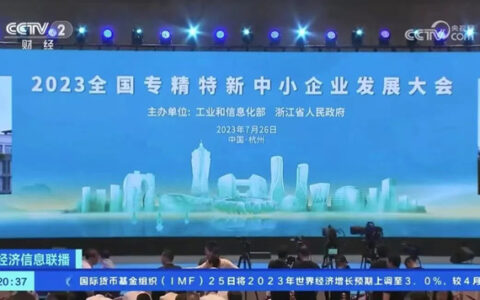 德意智家受邀出席2023全国专精特新中小企业发展大会，荣登央视专访！