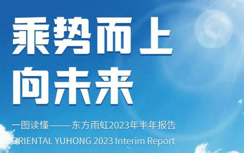 乘势而上，一图读懂东方雨虹2023年半年度报告