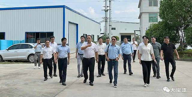 东莞大宝化工副总经理叶子琛一行参访抚州市城市建设集团