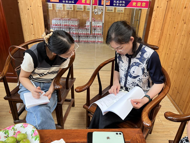 宁波涂协标委会专家赴《机械设备用水性聚氨酯涂料》 团体标准实施企业指导工作