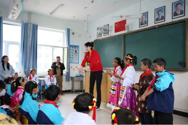 顶固青海希望小学爱心公益活动圆满完成