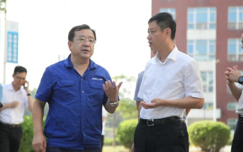 厦门市副市长季翔峰到厦门双瑞调研