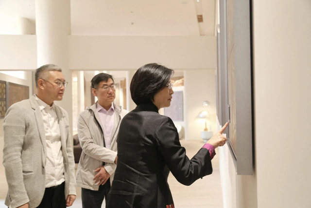 市市场监督管理局二级巡视员、市消保委秘书长陶爱莲莅临书香门地集团调研