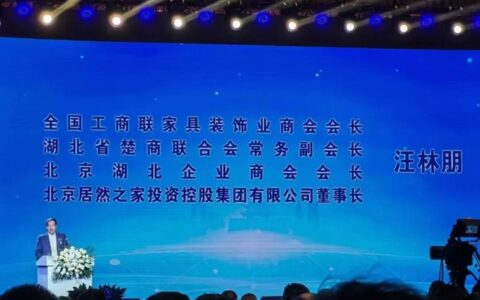 居然之家董事长汪林朋出席首届荆州楚商大会