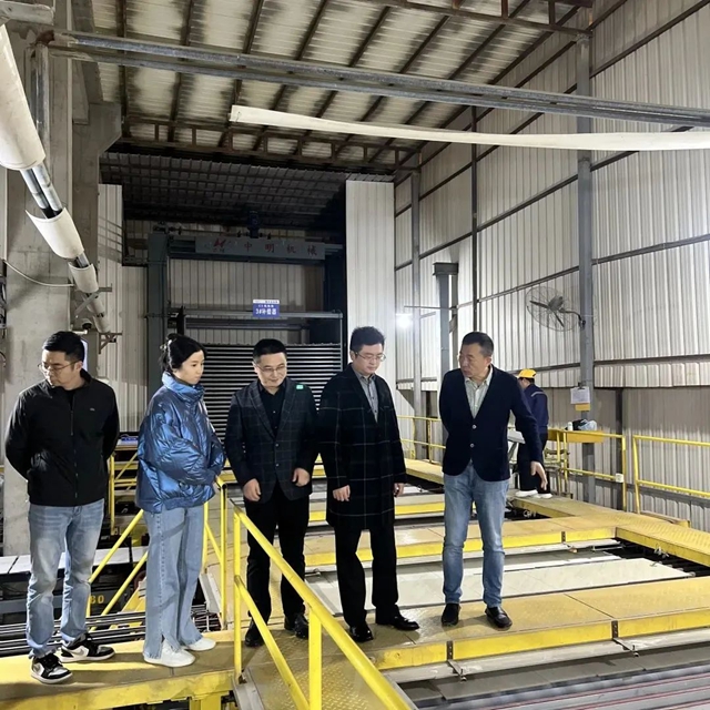 欧神诺总裁吴志雄实地调研两大生产基地