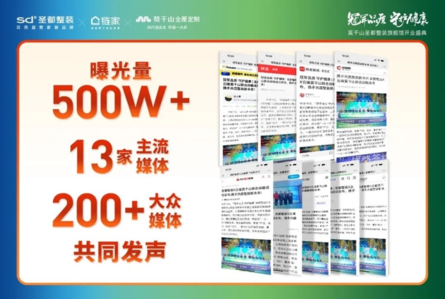 莫干山家居与各大装企伙伴共创整装新模式，共谋发展新篇章！