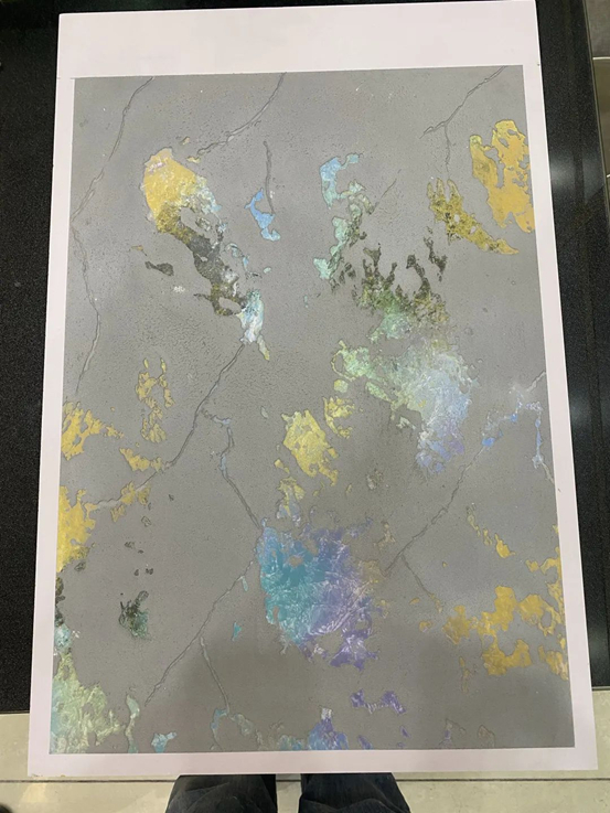 紫荆花BCG艺术涂料丨创新的产品和独特的工艺经三位巧匠之手，成功在第四届全国艺术涂料技能竞赛荆彩绽放