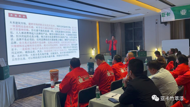 亚卡仿石漆观摩访学之旅