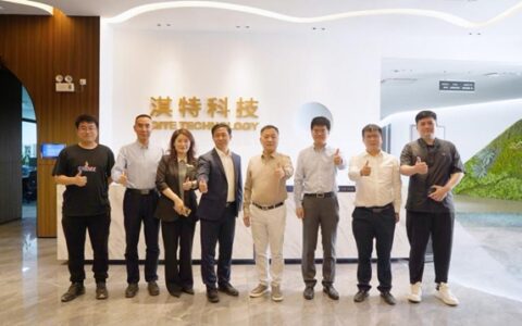 香港科技大学（广州）副校长熊辉一行莅临淇特科技考察交流