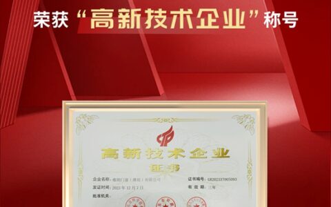科技赋能、深耕研发，维朗迪迪门窗荣获“高新技术企业”称号！