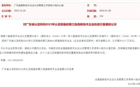 意达科技再次荣获“国家级高新技术企业”！