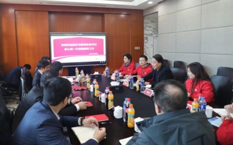 武汉市蔡甸区委书记余从斌一行莅临美巢北京总部参观指导
