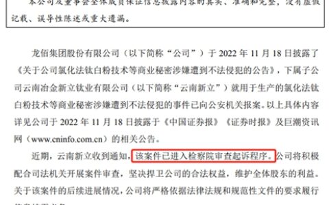 钛企老大报案！核心商业秘密涉嫌遭到不法侵犯
