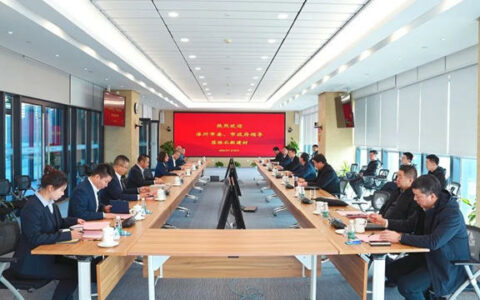 涿州市委书记蔡炜华一行到北新建材参观考察