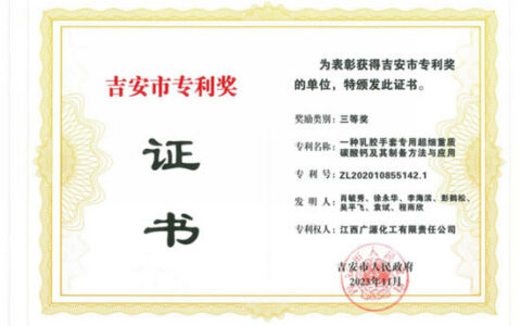广源集团再增两项吉安市专利奖