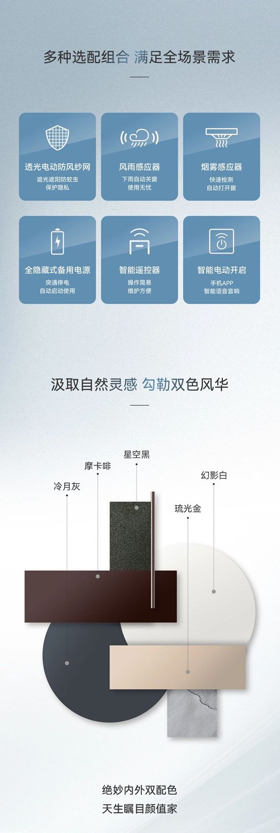 新豪轩览境III断桥电动提升窗，让家自成美学新境