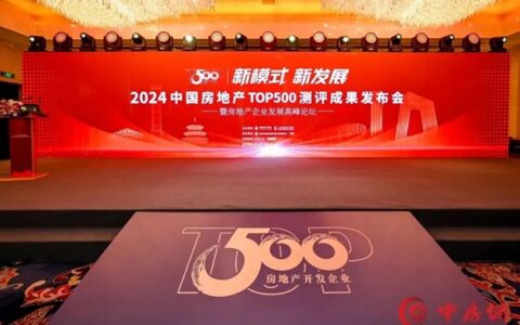 安信连续14年荣获房地产开发企业综合实力Top500首选品牌